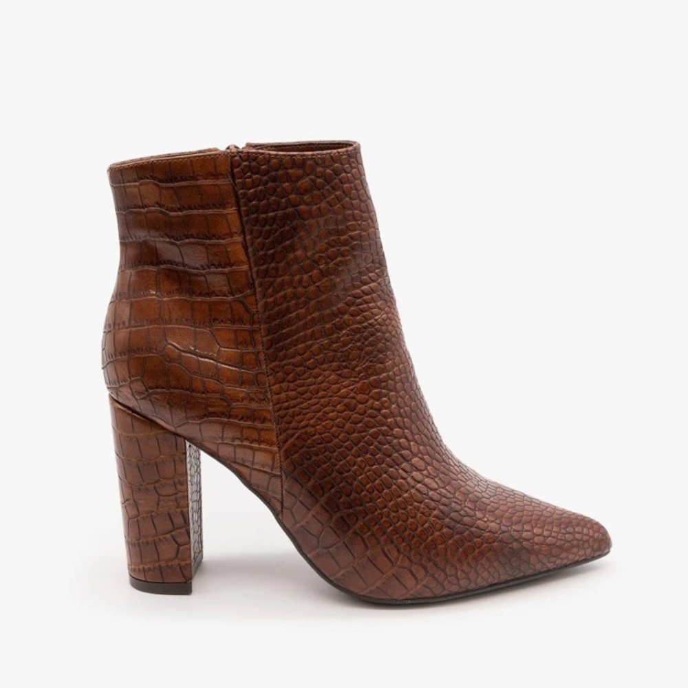Pointy Toe Heeled Bootie